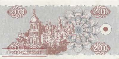 Ukraine - 200  Karbowanetz (#089a-1_UNC)