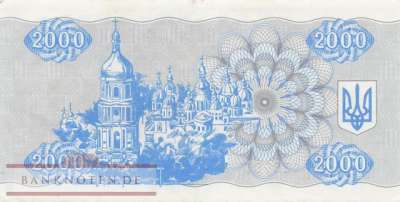 Ukraine - 2.000  Karbowanetz (#092a-2_XF)