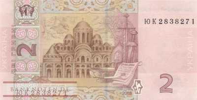 Ukraine - 2  Hryven (#117e_UNC)