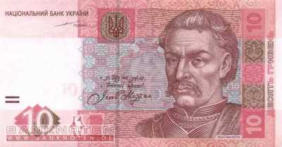 Ukraine - 10  Hryven (#119a_UNC)