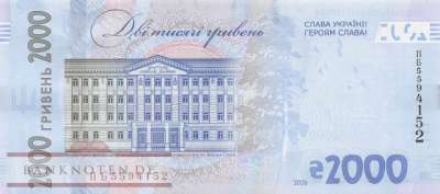 Ukraine - 2.000  Hryven (#144_UNC)