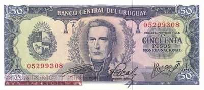 Uruguay - 50  Pesos (#046a-U1_UNC)