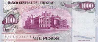Uruguay - 1.000  Pesos (#052-U2_UNC)