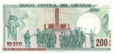 Uruguay - 200  Nuevos Pesos (#066_UNC)