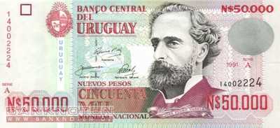 Uruguay - 50.000  Nuevos Pesos (#070b_UNC)