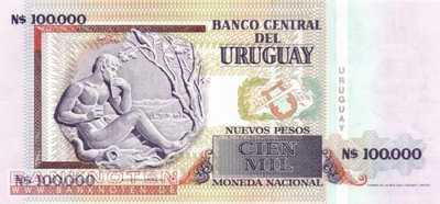 Uruguay - 100.000  Nuevos Pesos (#071_UNC)