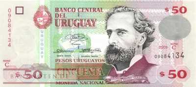 Uruguay - 50  Pesos Uruguayos (#084_UNC)