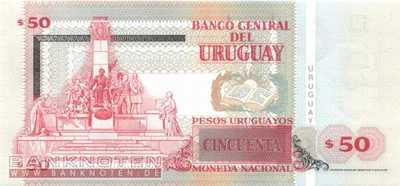 Uruguay - 50  Pesos Uruguayos (#087a_UNC)