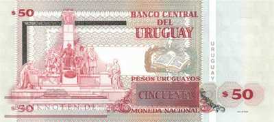 Uruguay - 50  Pesos Uruguayos (#087b_UNC)