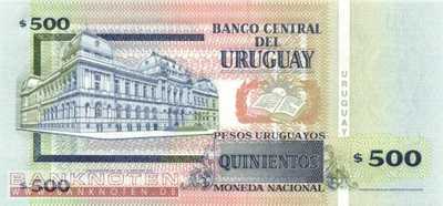 Uruguay - 500  Pesos Uruguayos (#090a_UNC)
