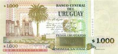 Uruguay - 1.000  Pesos Uruguayos (#091c_UNC)