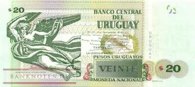 Uruguay - 20  Pesos Uruguayos (#093a_UNC)