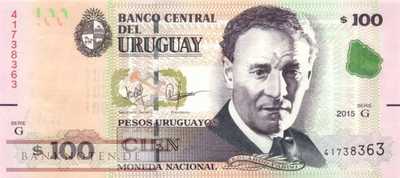 Uruguay - 100  Pesos Uruguayos (#095a_UNC)