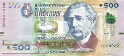 Uruguay - 500  Pesos Uruguayos (#097_UNC)
