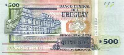 Uruguay - 500  Pesos Uruguayos (#097a_UNC)
