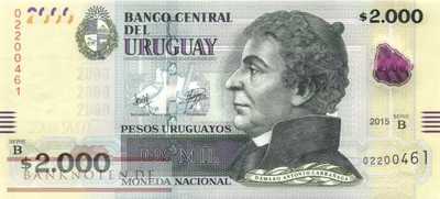 Uruguay - 2.000  Pesos Uruguayos (#099_UNC)