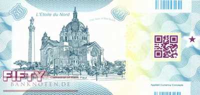 USA - Minesota - 50  Dollars - fantasy banknote - polymer (#1032_UNC)