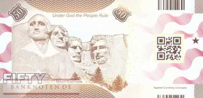 USA - South Dakota - 50  Dollars - fantasy banknote - polymer (#1040_UNC)