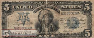 USA - 5  Dollars (#340_VG)