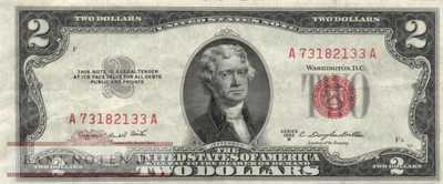 USA - 2  Dollars (#380b_VF)