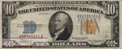 USA - 10  Dollars (#415Y_F)