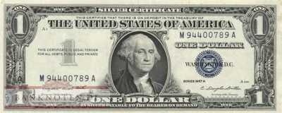 USA - 1  Dollar (#419a_XF)