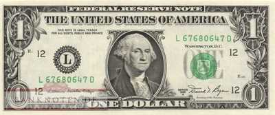 USA - 1  Dollar (#468b-L_UNC)