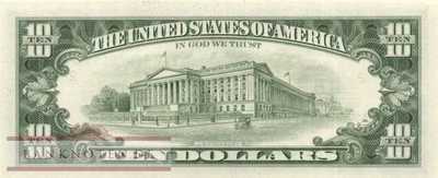 USA - 10  Dollars (#476-B_UNC)