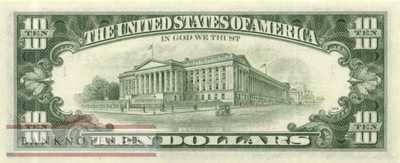 USA - 10  Dollars (#482-A_UNC)