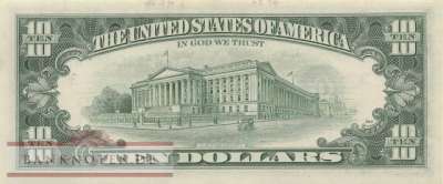 USA - 10  Dollars (#482-C_UNC)
