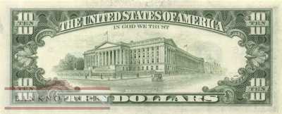 USA - 10  Dollars (#482-F_UNC)