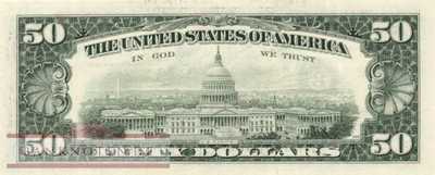 USA - 50  Dollars (#484-B_UNC)