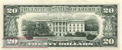 USA - 20  Dollars (#487-B_UNC)