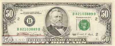 USA - 50  Dollars (#488-B_UNC)