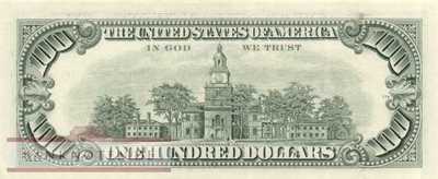 USA - 100  Dollars (#489-J_UNC)