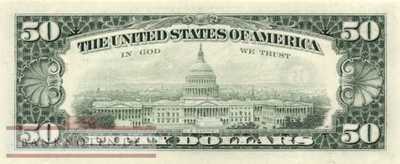 USA - 50  Dollars (#494-B_UNC)