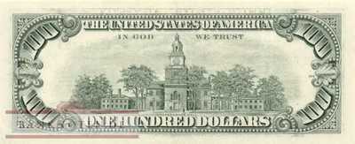 USA - 100  Dollars (#495-G_UNC)