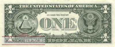 USA - 1  Dollar (#496a-B_VF)