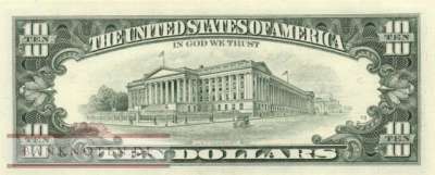 USA - 10  Dollars (#499-C_UNC)