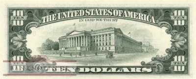 USA - 10  Dollars (#499-E_UNC)