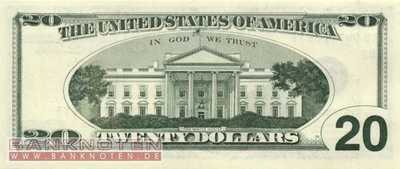 USA - 20  Dollars (#501-B_UNC)