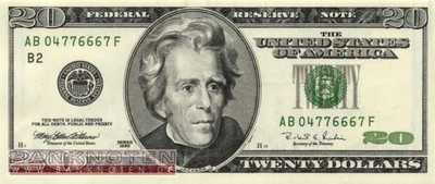 USA - 20  Dollars (#501-B_UNC)