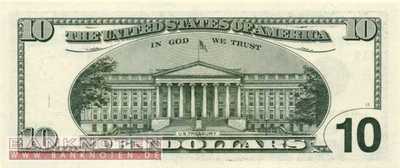 USA - 10  Dollars - Ersatzbanknote (#506-K-R_UNC)