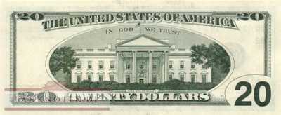 USA - 20  Dollars (#507-B_UNC)