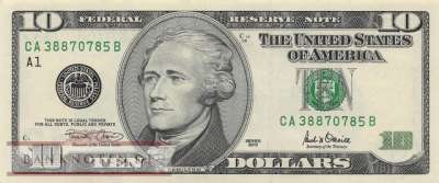 USA - 10  Dollars (#511-A_UNC)
