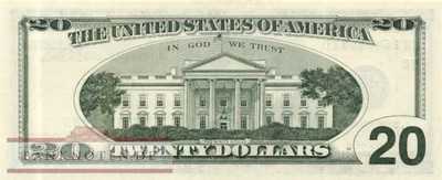 USA - 20  Dollars (#512-B_UNC)