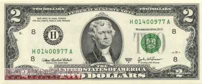 USA - 2  Dollars (#516b-H_UNC)