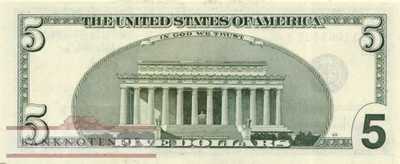 USA - 5  Dollars (#517b-B_UNC)