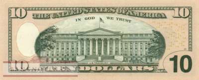 USA - 10  Dollars (#520-A_UNC)