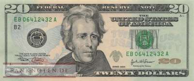 USA - 20  Dollars (#521a-B_UNC)